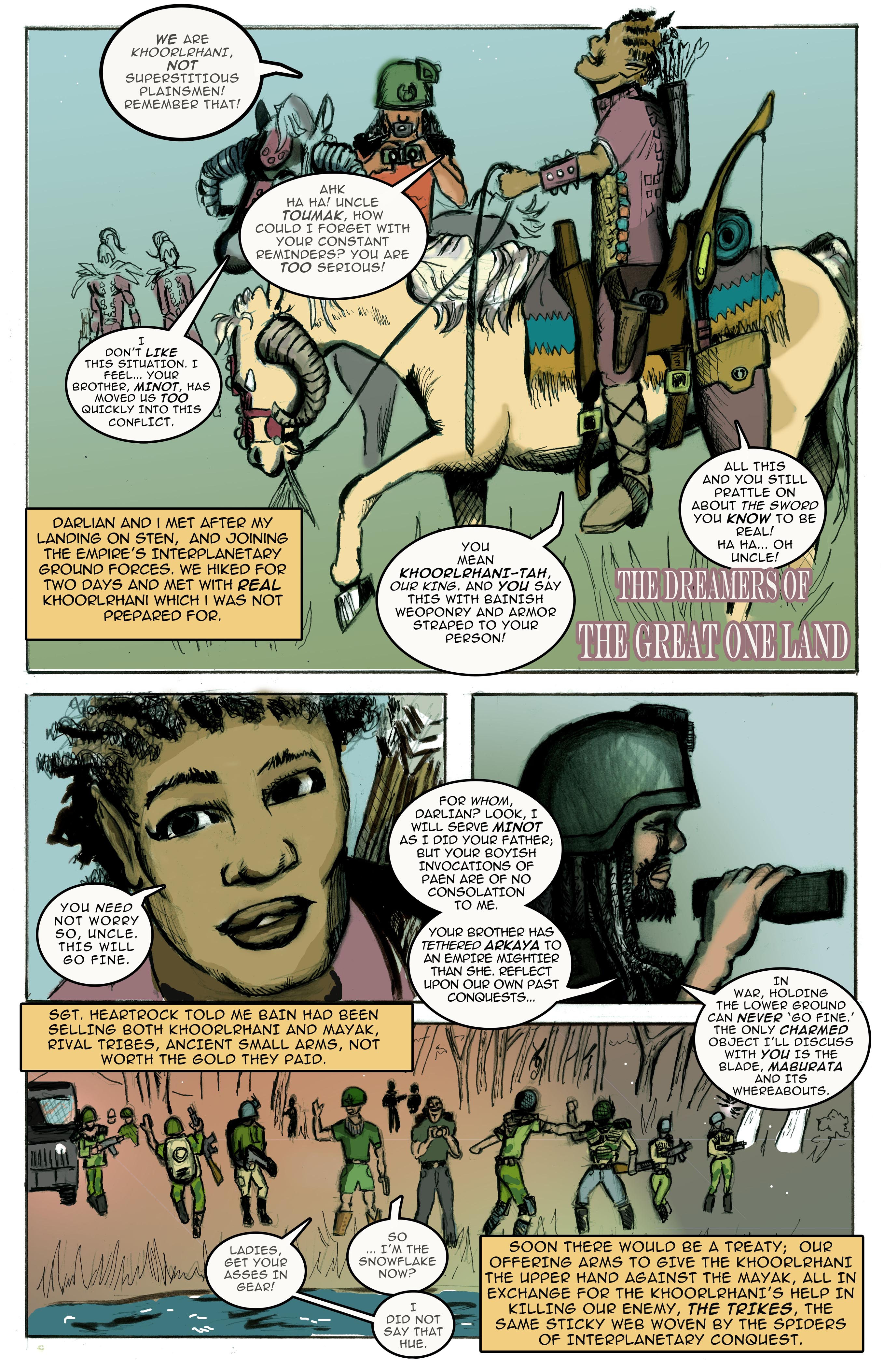 Dreamers of The Great One Land (Page 4)