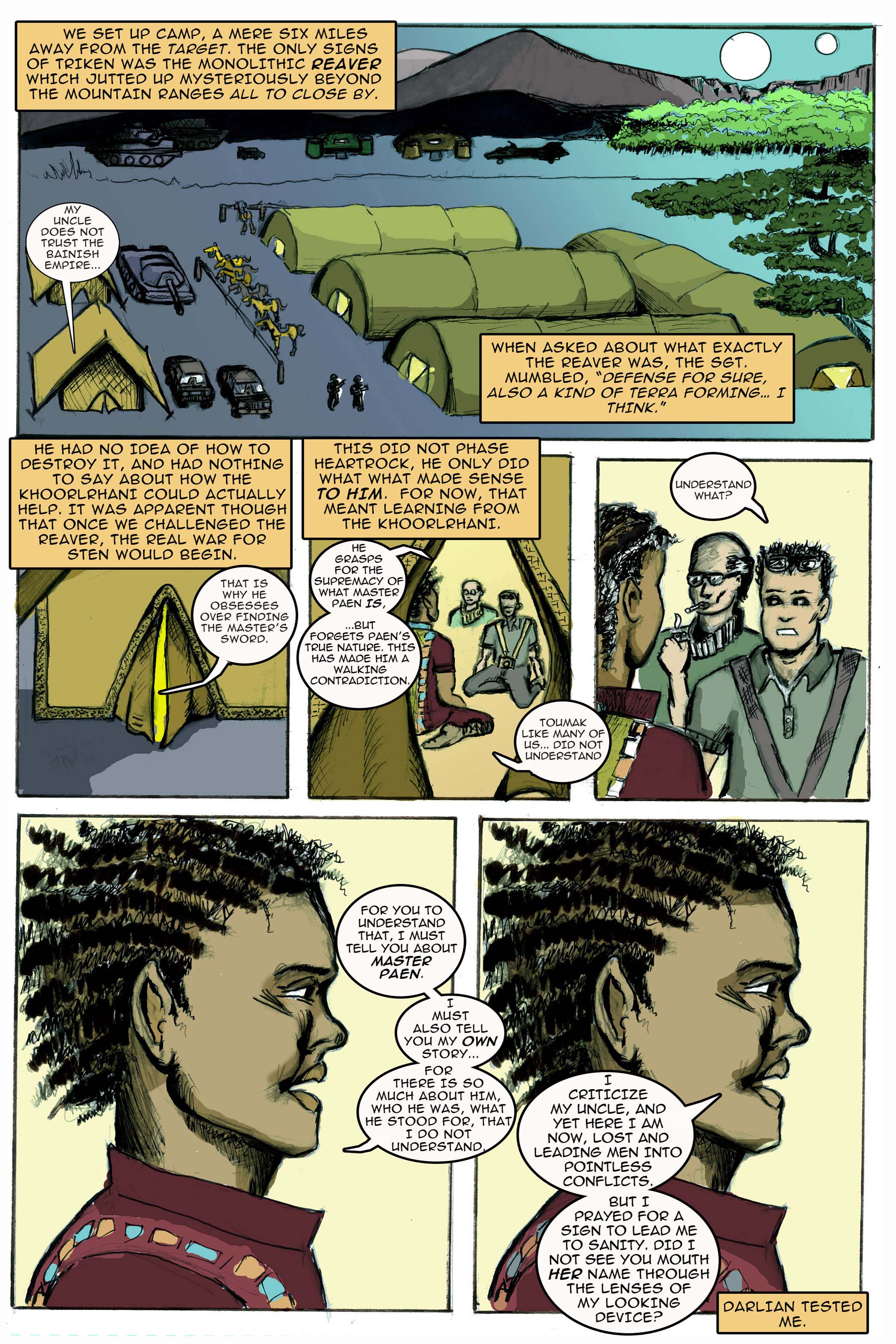 Dreamers of the Great One Land (page 8)